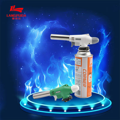 اسلحه شعله ای بوتان 1300 درجه برای جوش 150 گرم در ساعت مصرف گاز درجه صنعتی
