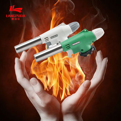اسلحه شعله ای بوتان 1300 درجه برای جوش 150 گرم در ساعت مصرف گاز درجه صنعتی