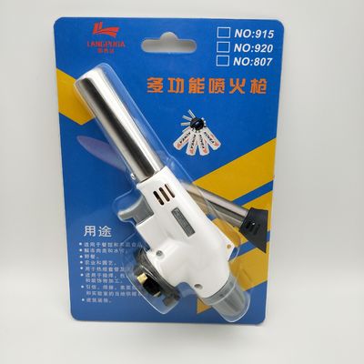 دفترچه راهنما در فضای باز Ignition Mini Barbecue Blow Torch قابل حمل